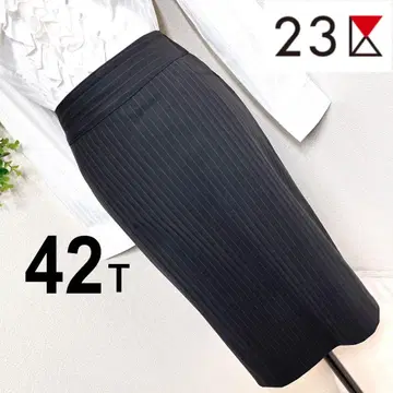 23구의 고급스러움이 있는 블랙 타이트 스커트 ( 42T )