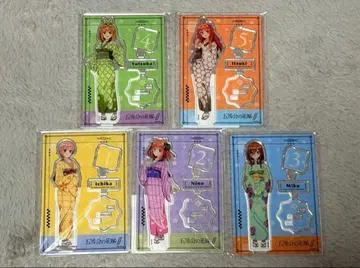 5등분의 신부 아크릴 스탠드 기모노 세트