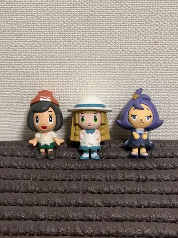 포켓몬 pokemon time 리리에 아세로라 미즈키 피규어