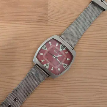 폴스미스 자동 와인딩 손목시계 레드