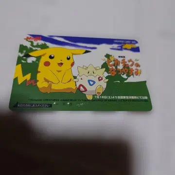 [ 기사용 ] 포켓몬스터 메이지 피카츄의 여름방학 오렌지 카드