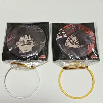 주술회전 사멸회유 캔뱃지 쵸소우 2개 세트