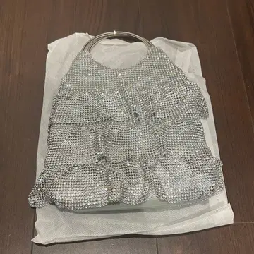 AIMER 파티 백 실버 결혼식 경사