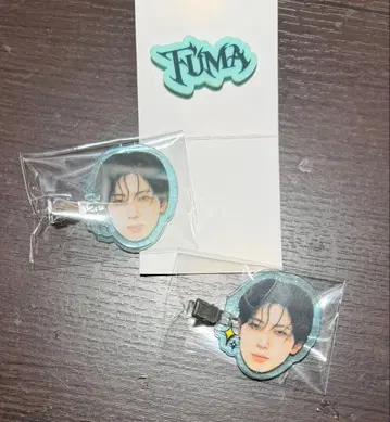 앤팀 FUMA 데코 부품 헤어 클립