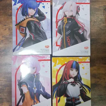 카미츠바키시 건설 중 피규어 4체 세트