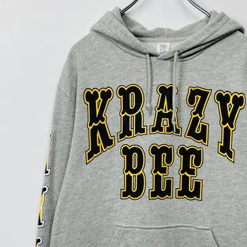 KRAZY BEE 야마모토 KID 맨투맨 풀오버 후드티 M