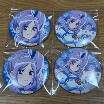 큐어 베리 캔뱃지 프레프리 프레쉬 프리큐어 카페 4개