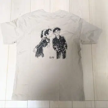UNIQLO 명탐정 코난 아오야마 고쇼 티셔츠 UT M 사이즈 베이지