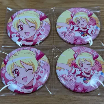 프레쉬 프리큐어 캔뱃지 큐어 피치 세트