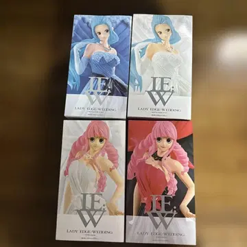 원피스 피규어 lady edge:wedding 4체 세트