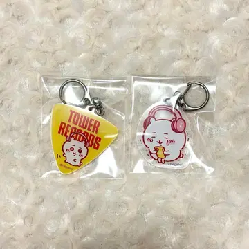 치이카와 타워 레코드 콜라보 키링