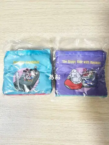 디즈니랜드 캡슐 토이 에코백 베이맥스 곤돌라