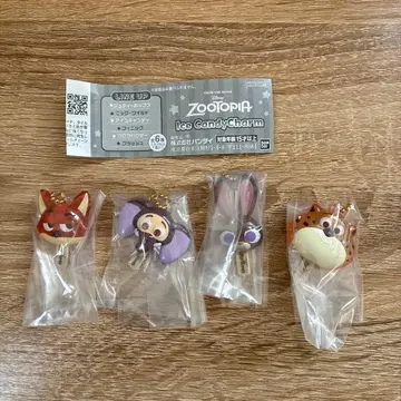 주토피아 아이스 캔디 참 4개 세트