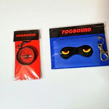 요네즈켄시 FOGBOUND 나침반 키링 & 패스 케이스 세트