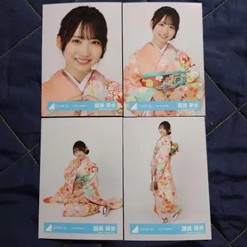 히나타자카46 후지시마 카호 [ 2024년 후리소데 의상 ] 4종 컴프