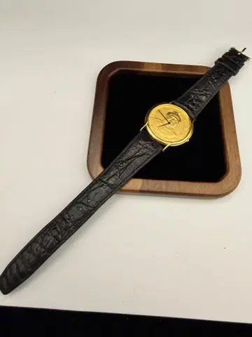 스모 무사시마루 오제키 승진 기념 손목시계 빈티지 일본풍 레트로 M56