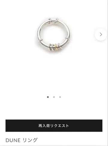 hirotakajewelry DUNE 반지 15호