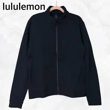 룰루레몬 남성용 소잔 자켓 블랙 스트레치 헬스장 트레이닝