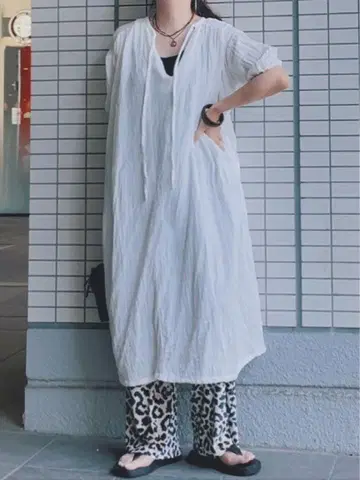 capricieux le'mage 코튼 원피스