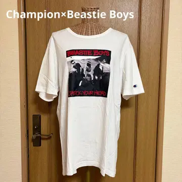 Champion x Beastie Boys 콜라보 T셔츠 반팔 3XL