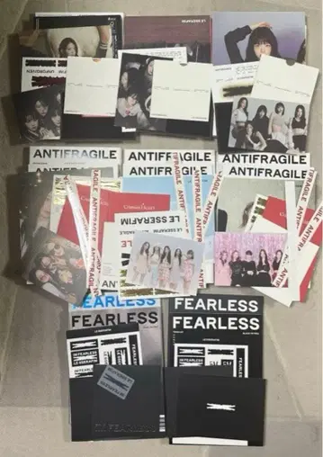 LE SSERAFIM 앨범 개봉 완료 묶음 판매 르세라핌