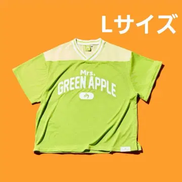 Mrs. GREEN APPLE 젠진 이뮤터블 메쉬 셔츠 L