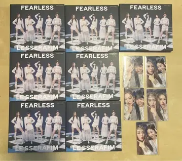 LE SSERAFIM FEARLESS CD 포토 카드 포함 르세라핌
