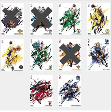 ONE PIECE x NBA MINI POSTER B4