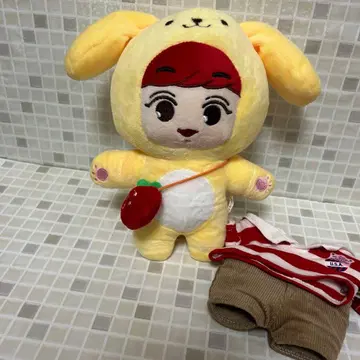 EXO 찬열 봉제 인형 덤 포함