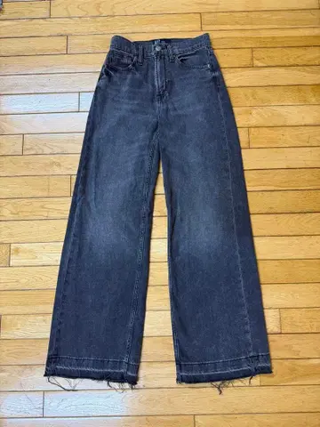 GAP 하이라이즈 와이드 레그 데님 00/24R