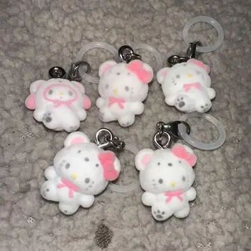 산리오 포근포근 스노우 헬로키티 마이멜로디