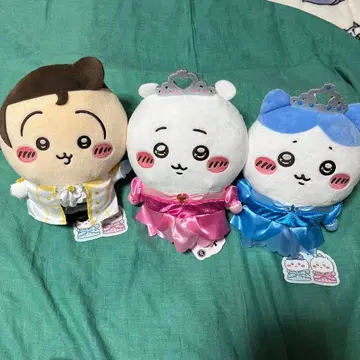 치이카와 프린세스 생일 봉제 인형 3종