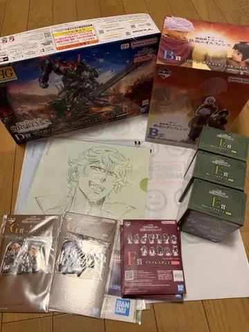 제일복권 기동전사 건담 철혈의 오펀스 세트 판매