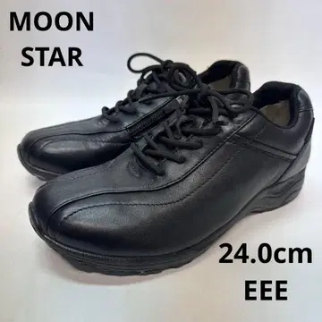 문스타 월드마치 천연 가죽 워킹화 스니커즈 24 3E