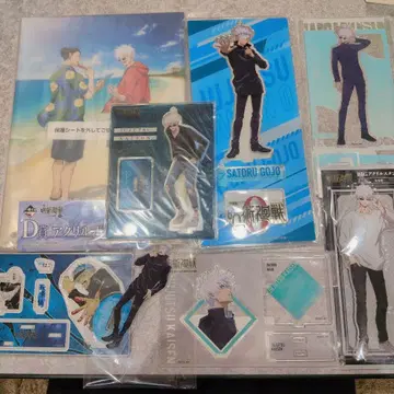 주술회전 아크릴 스탠드 고죠 사토루 묶음 판매