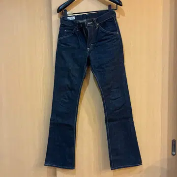 부츠컷 데님 플레어 데님 다크 블루 Lee