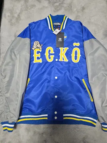 GALFY 자수 바시티 자켓 XL 사이즈