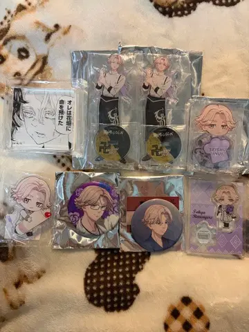 도쿄 리벤저스 이누이 세이슈 이누이 캔뱃지 아크릴 스탠드