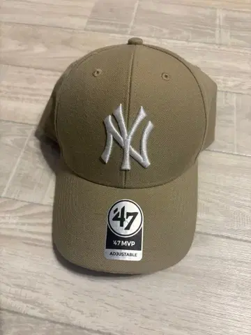 47 MVP 양키스 캡 베이지