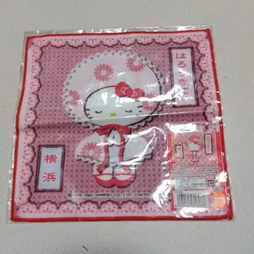 헬로키티 고토치 푸치 타월 요코하마 버전