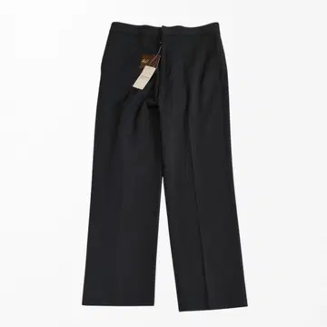 (미사용) 플라주 슬랙스 팬츠 블랙 워셔블