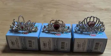 디즈니 프린세스 백설공주 인어공주 라푼젤 시크릿 티아라 세트