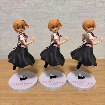 주문은 토끼입니까? 여름옷 코코아 피규어 3세트