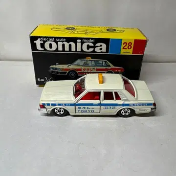 토미카 일본제 블랙 상자 닛산 세드릭 택시