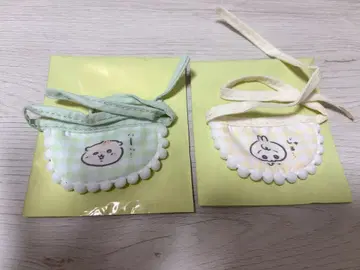 치이카와 baby 트레이딩 미니 턱받이 토끼 밤만주