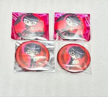 페르소나 5 주인공 캐릭터 크레스트 캔뱃지 세트