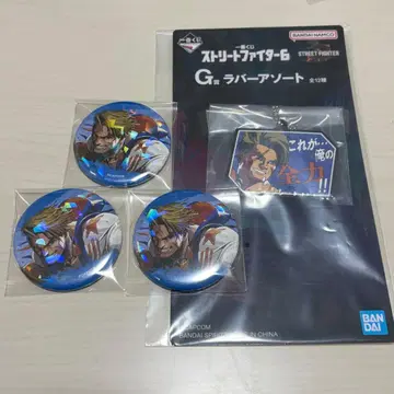 스트리트 파이터 6 프린세스 카페 홀로그램 캔뱃지 제일복권 루크