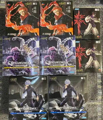 주술회전 피규어 인기 4종 8체 세트 묶음 판매
