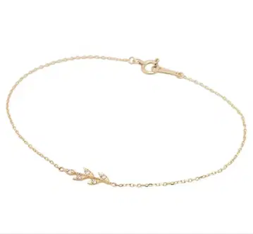 agete 10k 골드 월계수 팔찌