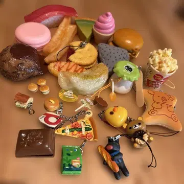 식품 샘플 스위츠 가챠가챠 캡슐 토이 여러 가지 세트